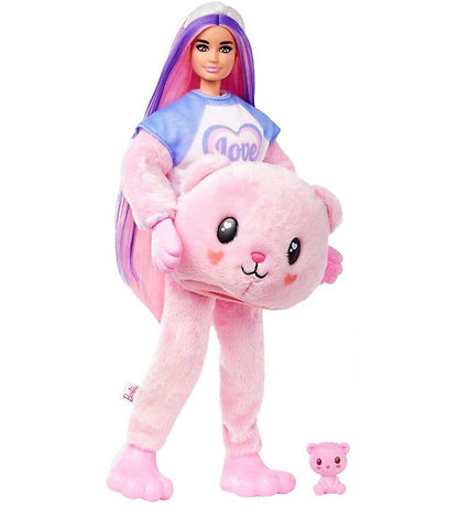 Barbie Puppe - Cutie Enthüllung - Cozy Niedlich Tee - Kuscheltie