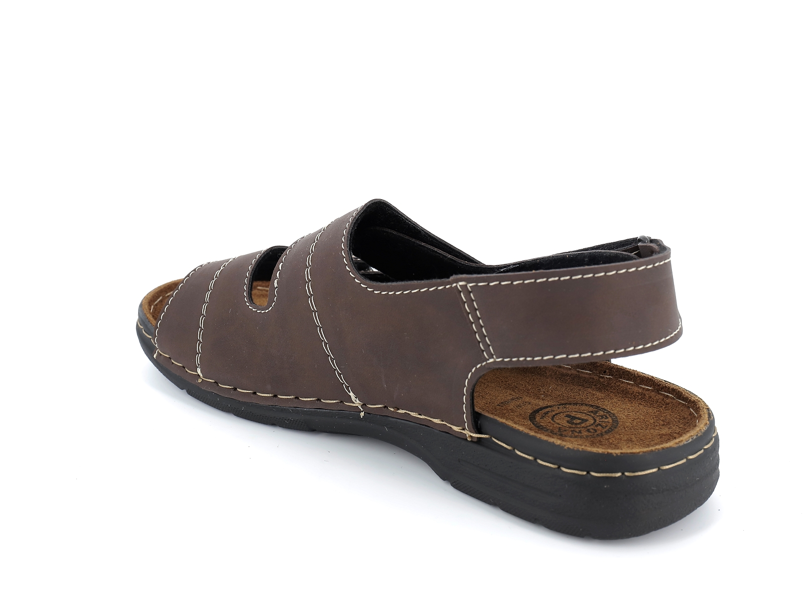 P brand-638 Synthétique Marron Foncé