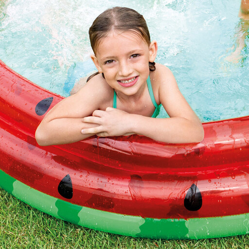 Piscina inflável de melancia da Intex
