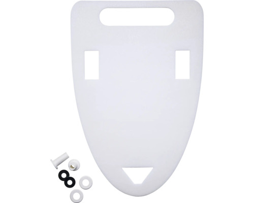 Geluidsisolatieset voor urinoir