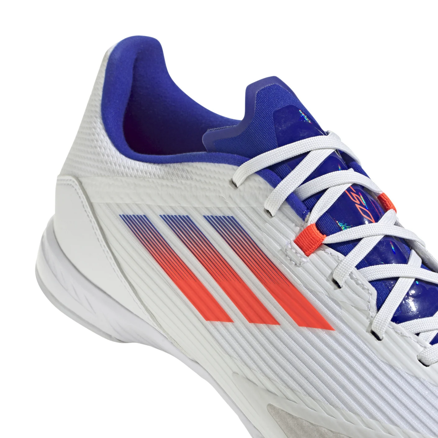 Adidas F50 League Zaalvoetbalschoenen (IN) Wit Rood Blauw