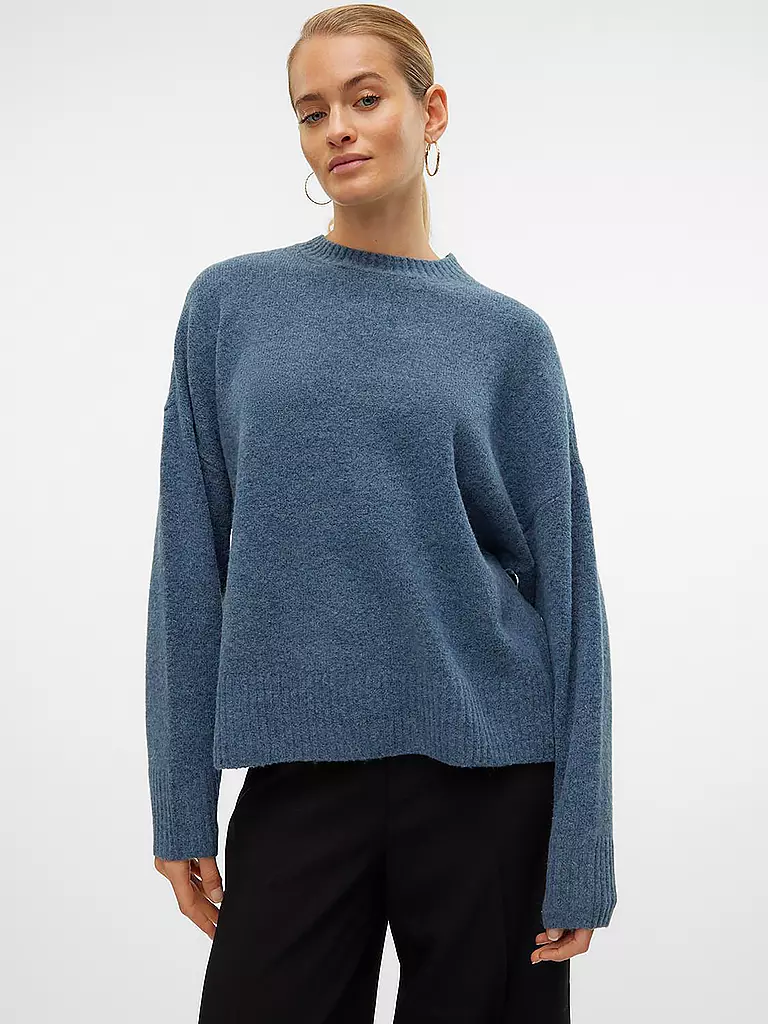 VERO MODA Pullover VMBOOM blau