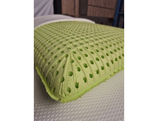 H&H - Oreiller rectangle Aura 70 x 40 cm, Mousse visco, Moelleux