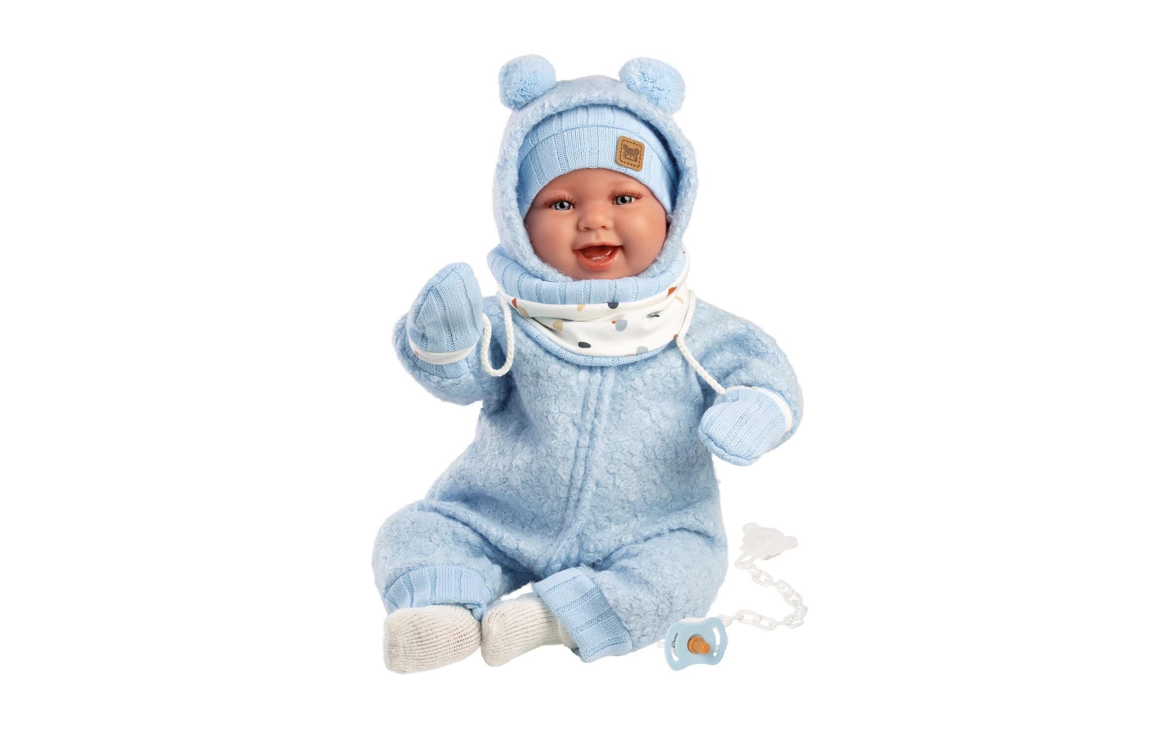 Babypuppe Talo 44 cmNewborn-Puppe mit weichem Stoffkörper