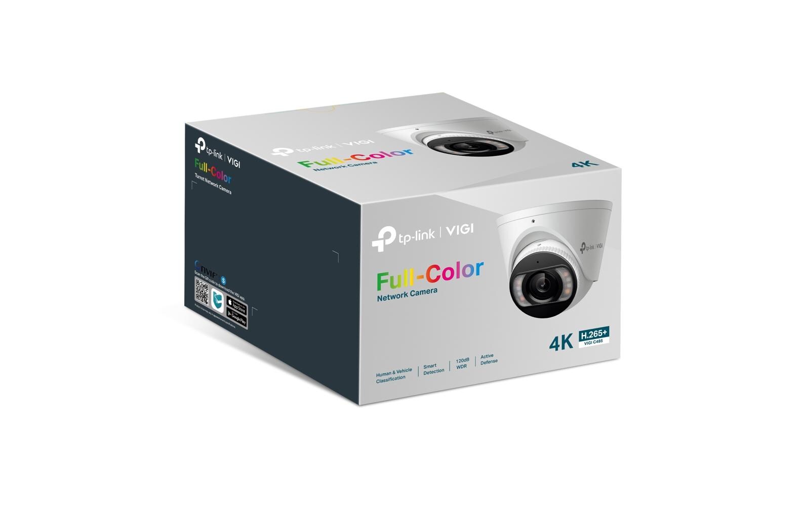 Netzwerkkamera VIGI C485 4 mm<br>VIGI 8MP Full-Color Turret Network Camer