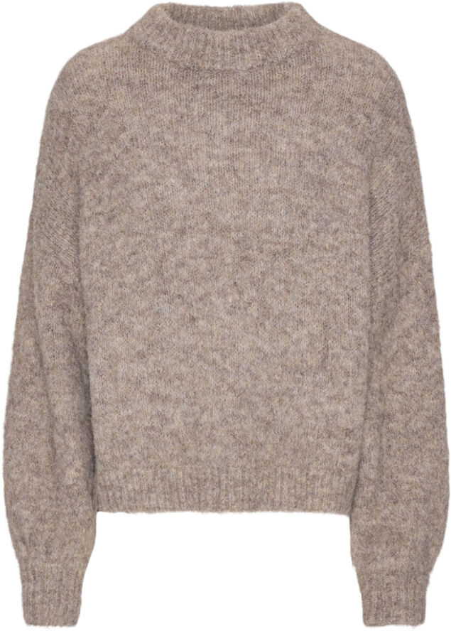 A-VIEW Patrisia solid knit pullover Brown