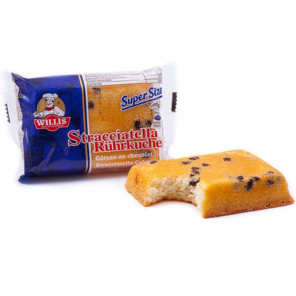 30x Willis Rührkuchen Stracciatella á 80g=2,4kg MHD:6.1.25