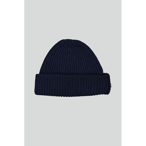 NN. 07 Rib Beanie, Navy Blue, One size