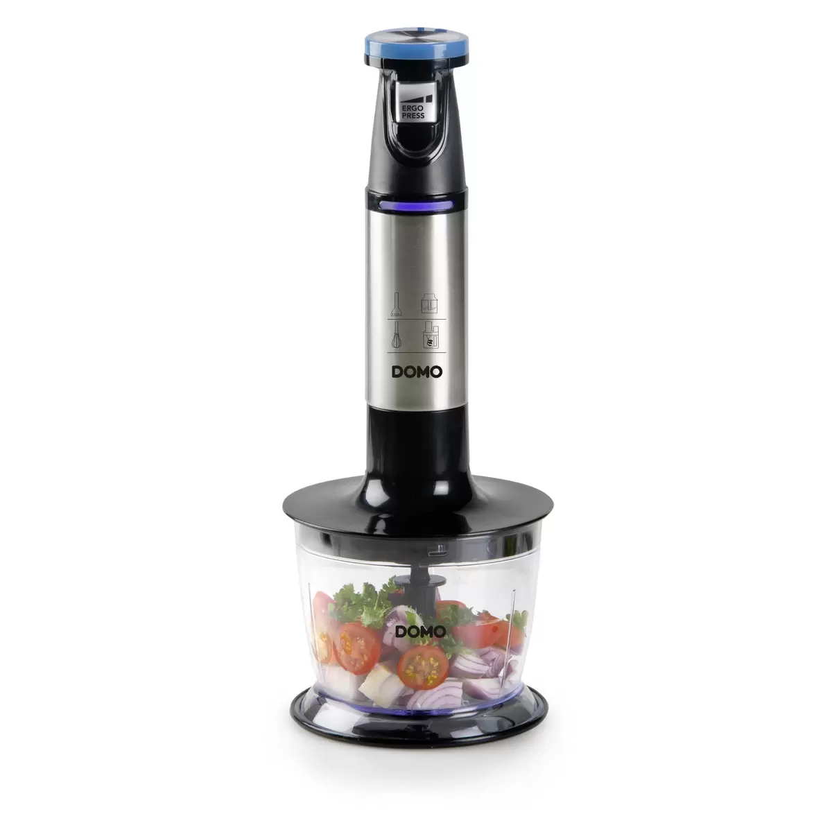 Stabmixer Domo DO9254M schwarz,silber