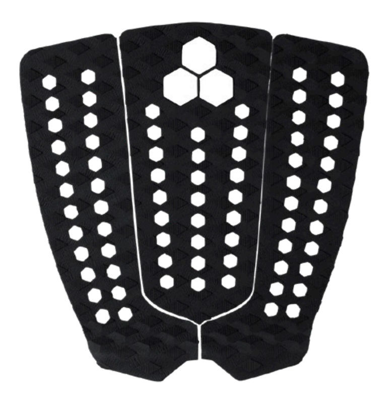 Channel Islands Mixed Groove Flat Pad - 3 pièces Black