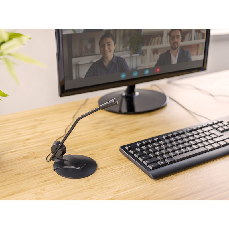 Trust 21674 microphone Noir Microphone de PC