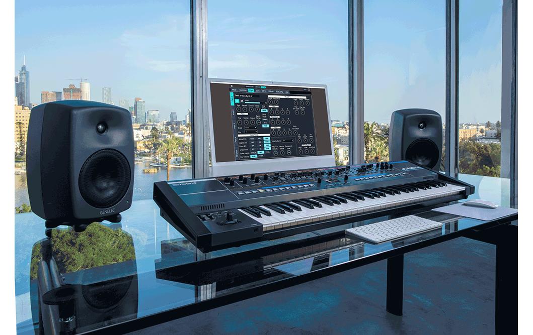 Synthesizer JUNO-X<br>Programmierbarer polyphoner Synthesizer