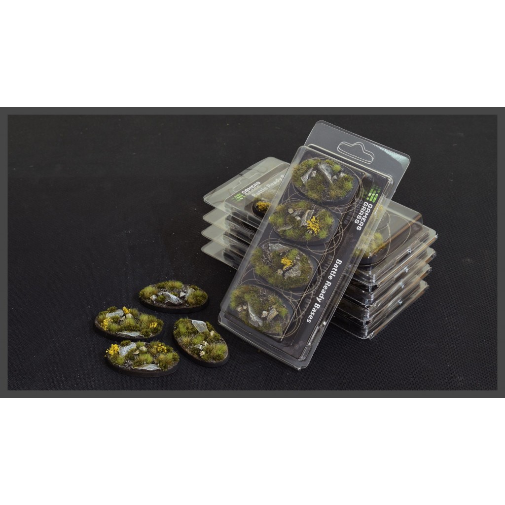 Highland Bases, Oval 60mm (x4)
