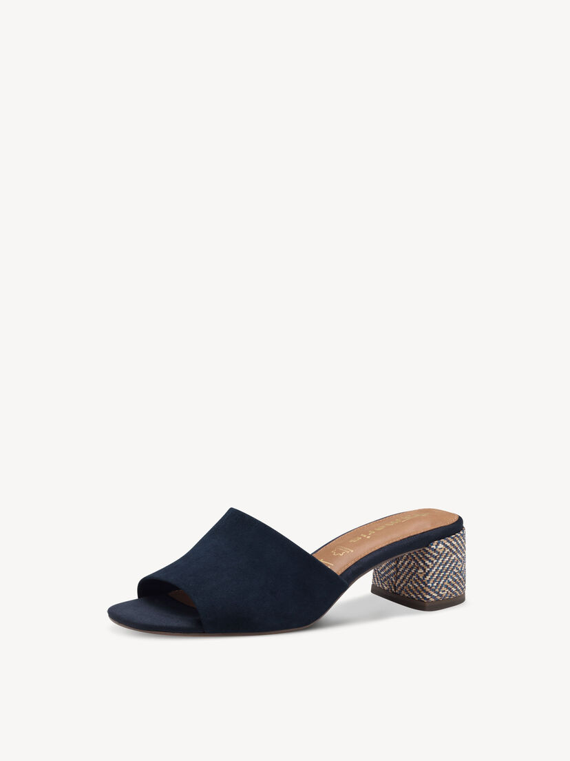 Leren Slipper - blauw