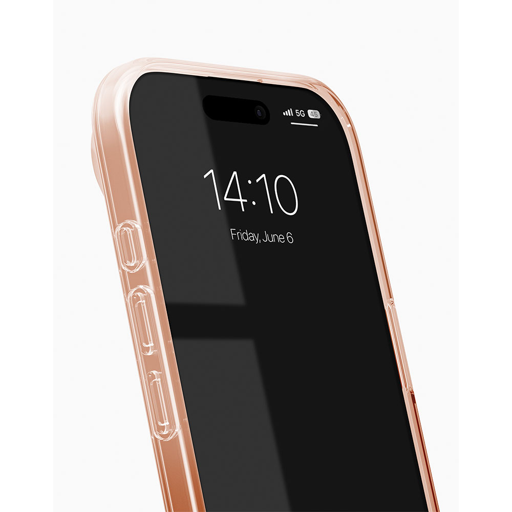 iPhone Air MagSafe Hardcase Hülle Clear Case Recycled (IDCLCMS-I2566-562) - Mocha Mousse