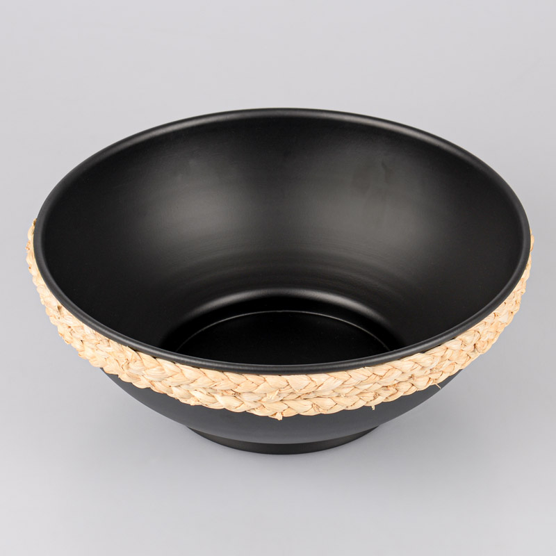 Coupe décorative 'Bamako' noir