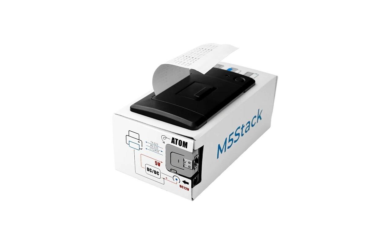 Thermodirektdrucker Kit M5 ATOMThermodirektdrucker mit ESP32 Atom Lite IoT controller