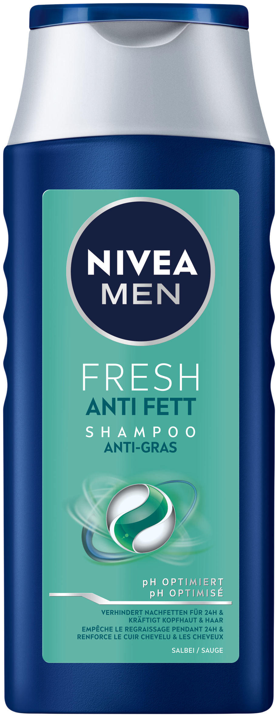 Nivea Shampoo<br>250 ml, Flasche, Fresh Anti-Fett pH-Optimal