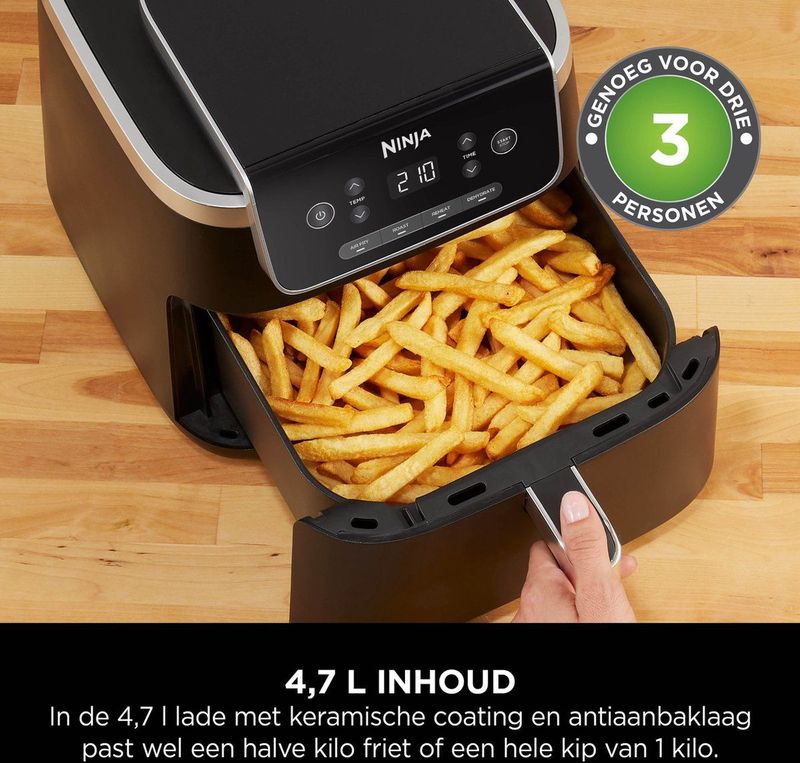 Ninja Airfryer XL Pro - Zwart - 4.7 Liter - 2024 Model