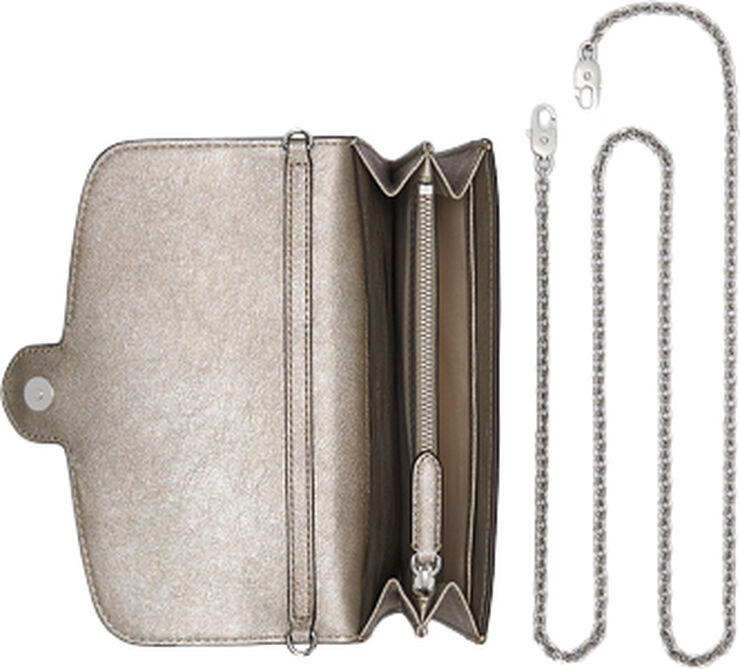 Lauren Ralph Lauren DISTRSSD MTLC LTHR-ADAIR 20-CXB-MED Antique silver