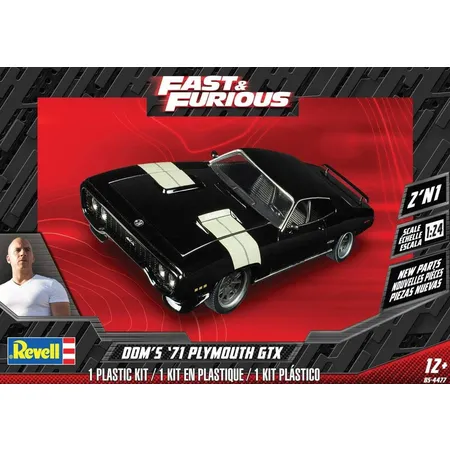 Revell Dom's 71 Plymouth GTX