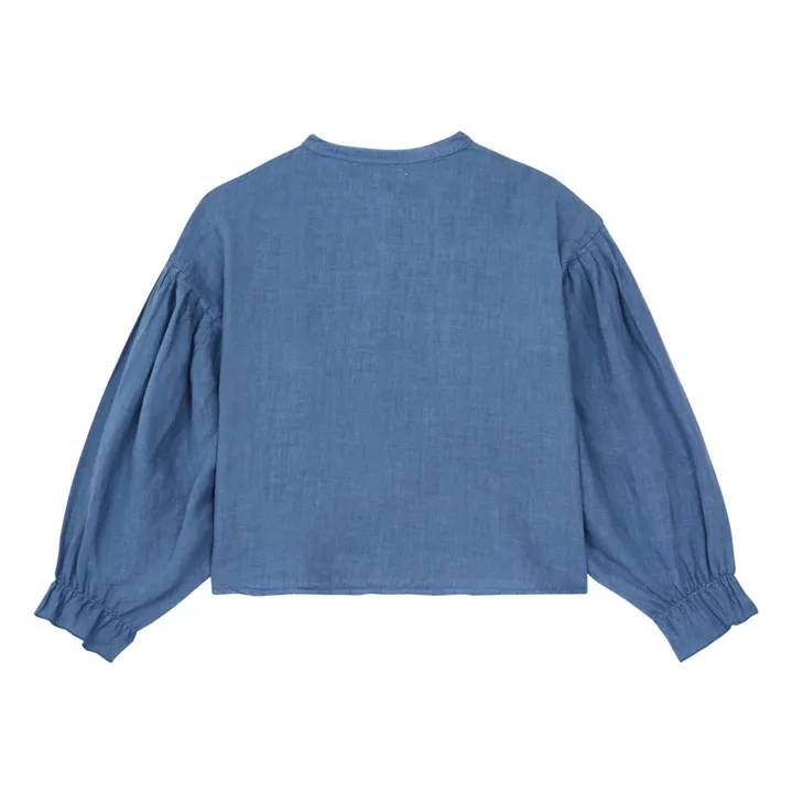 Longlivethequeen Blouse Lin | Bleu
