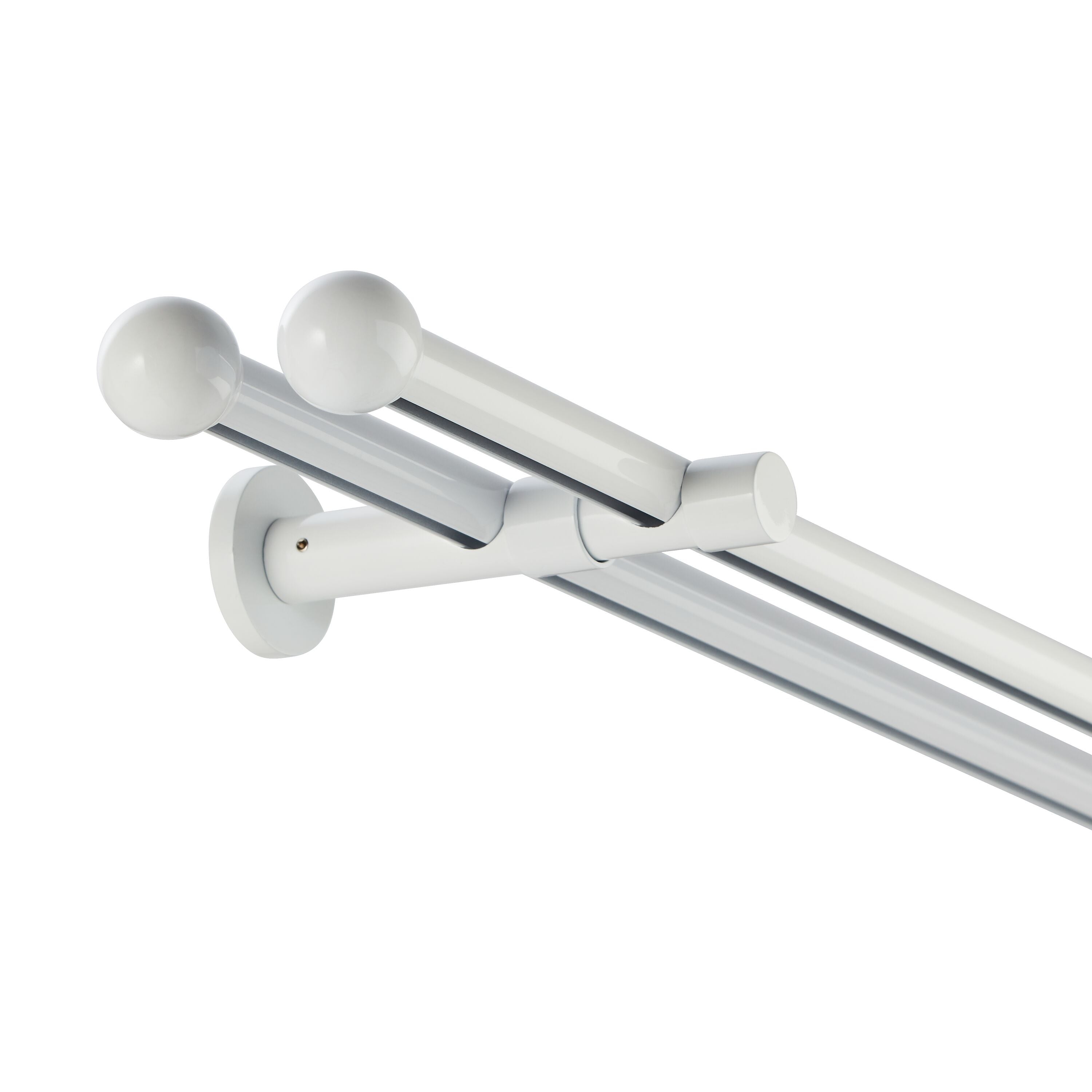 WEISS Wandträger - Weiss / B: 4.8 cm x H: 15.0 cm