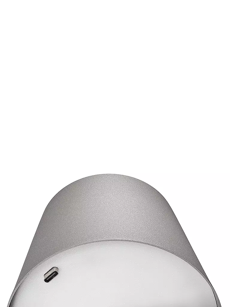 CILIO LED-Flaschenlampe LUCE 13,5cm Schwarz  schwarz