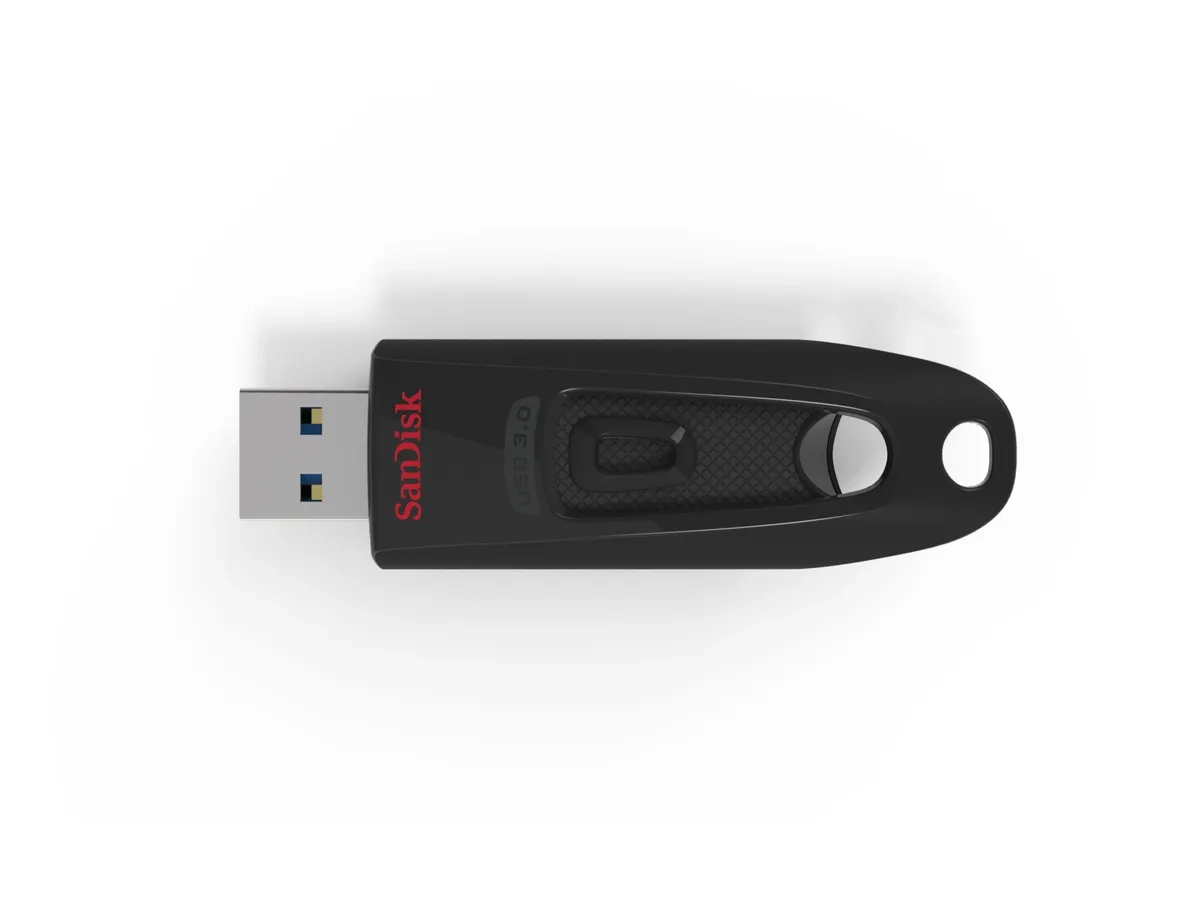 (128GB) Ultra USB 3.0 Flash Drive Speicher Stick mit 100MB/s Lesegeschwindigkeit und SecureAccess Software (SDCZ48-128G-U46) - Schwarz