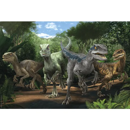 Schmidt Spiele Puzzle - Jurassic World: Neue Abenteuer, Das Velociraptor Rudel, 100 Teile
