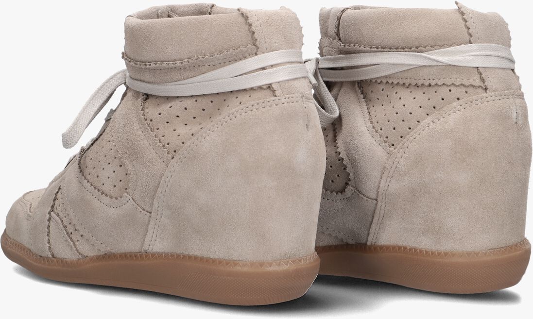 DEABUSED taupe deabused hoge sneaker ziggy