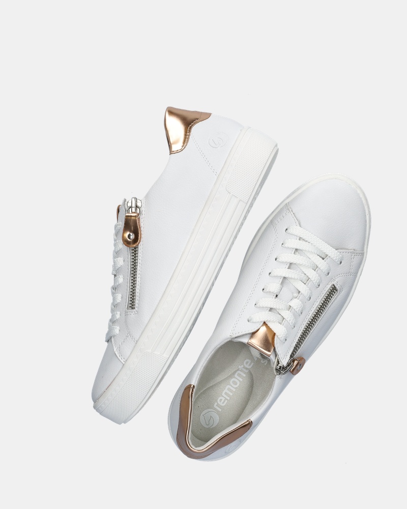 Remonte Lage sneakers  - wit