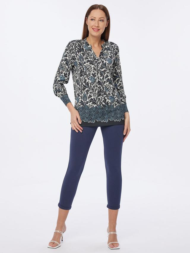 Bluse im Floraldruck