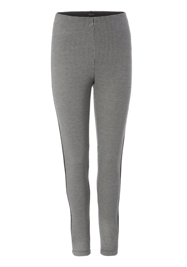 Aniston CASUAL Schlupfhose  mit glitzernden Galonstreifen