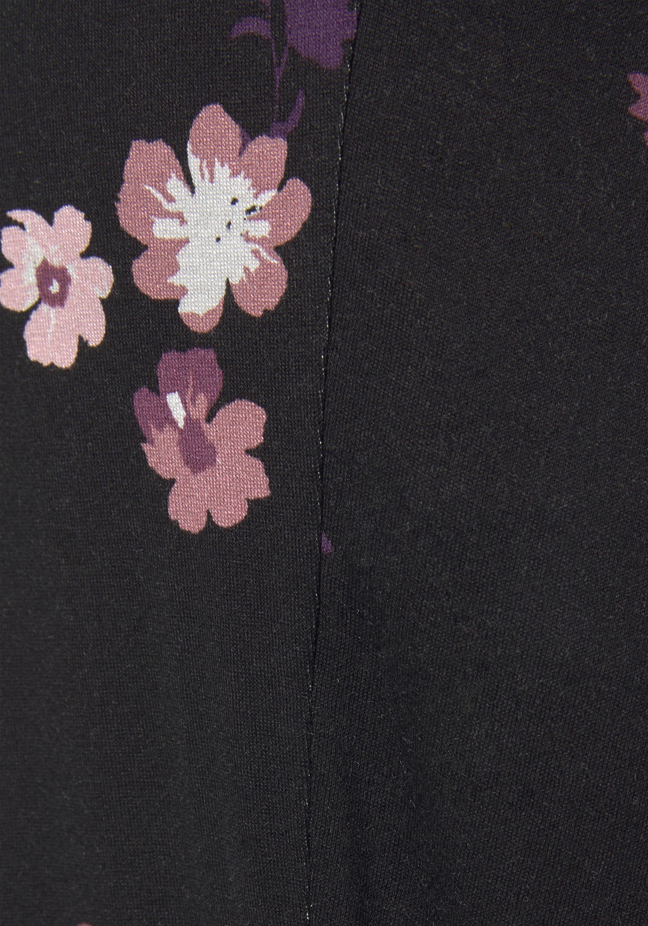 Neun Monate Umstandshose »Haremshose für Schwangerschaft und Stillzeit«  , in bequemer Passform und mit Blumenmuster