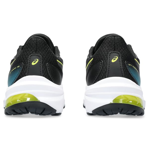 Chaussure running ASICS GT-1000 12 GS BLACK/BRIGHT YELLOW