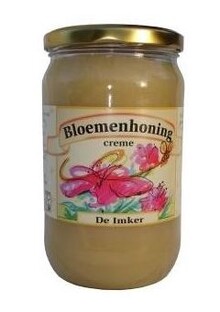 De Imker Imker Bloemenhoning Creme 900GR