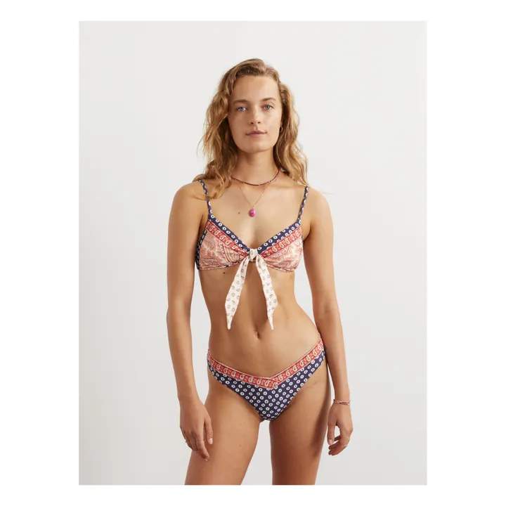 Boteh Bas de Maillot Cravat Isavella | Rose