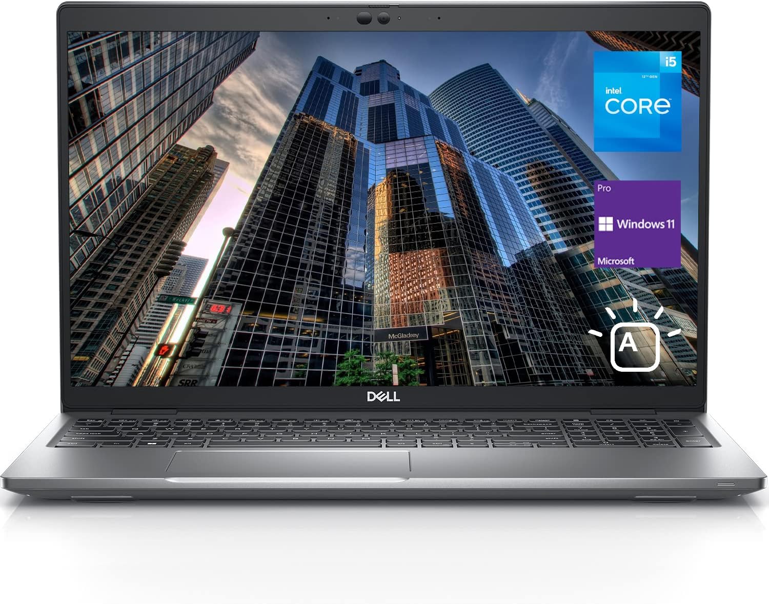 Notebook Dell Latitude 5530 para uso profissional, tela FHD de 15,6