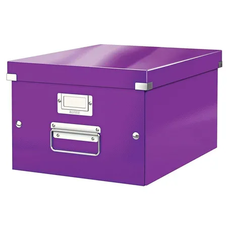 Leitz Click & Store Aufbewahrungsbox für DIN A4, violett