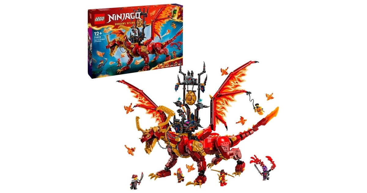 LEGONinjago - Brondraak van Beweging Constructiespeelgoed  (71822)