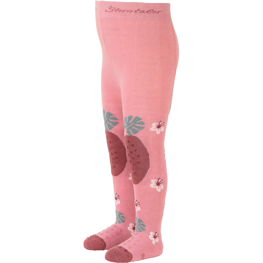 Sterntaler Krabbelstrumpfhose Gepard mattrosa