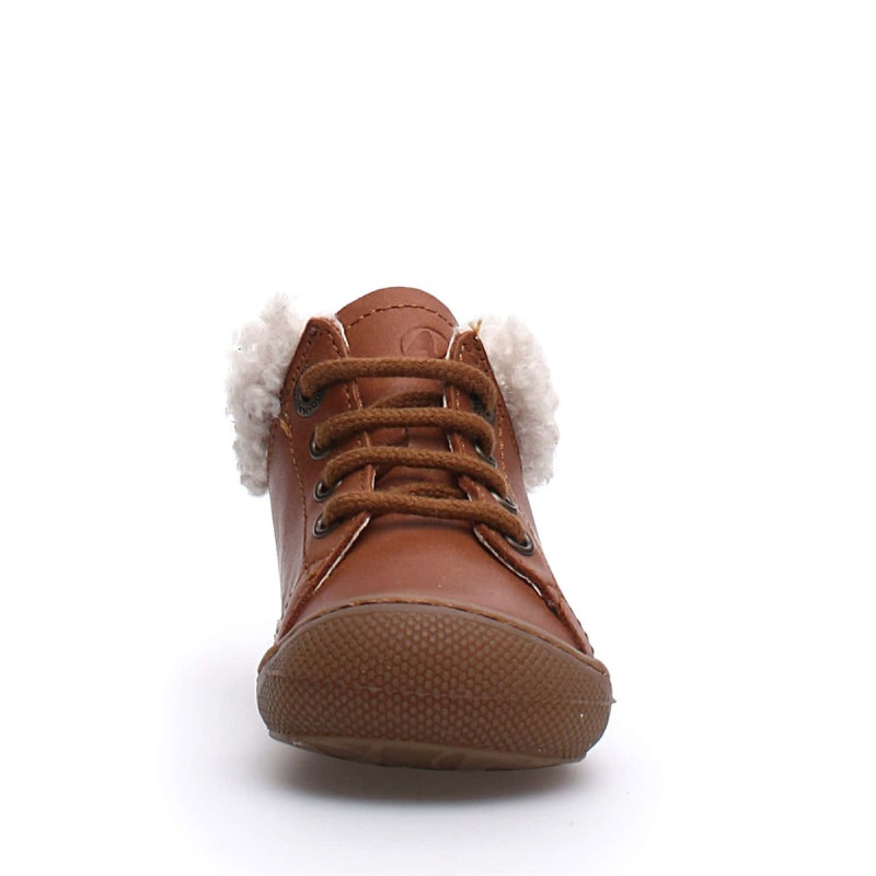 Naturino Naturino Cocoon Supersouple Coco Two Fourré Cognac