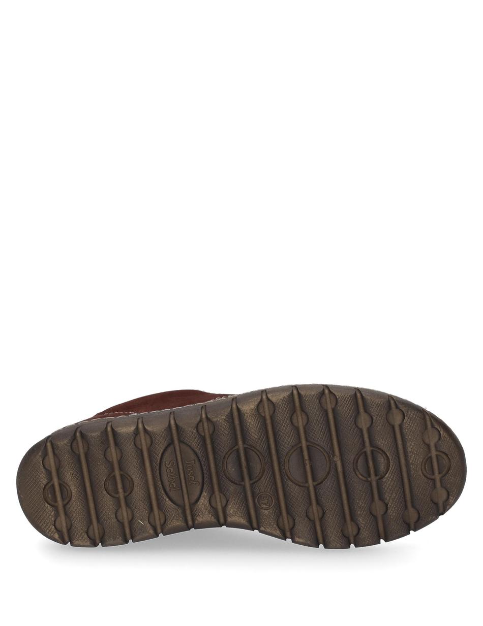 Halbschuh Steffi 62, bordo-kombi