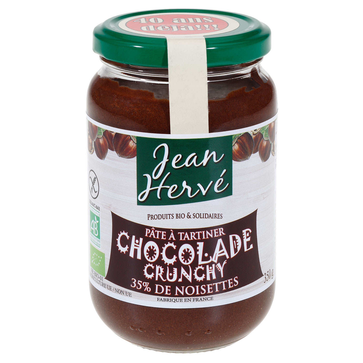 La Chocolade crunchy  - Pâte à tartiner bio