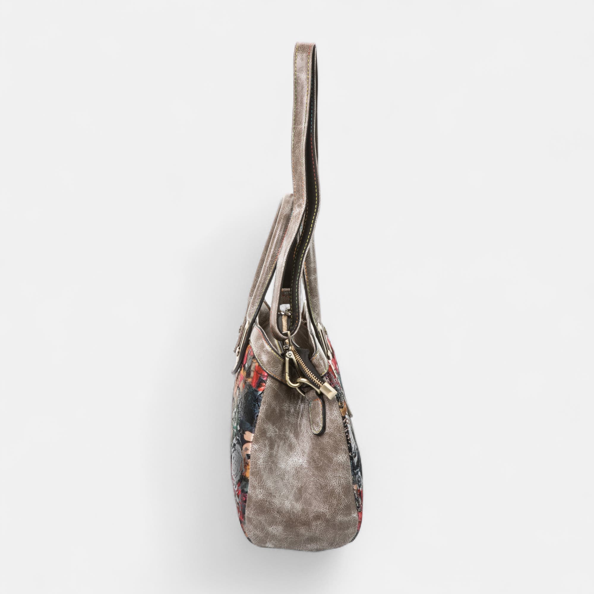 Sac à main taupe