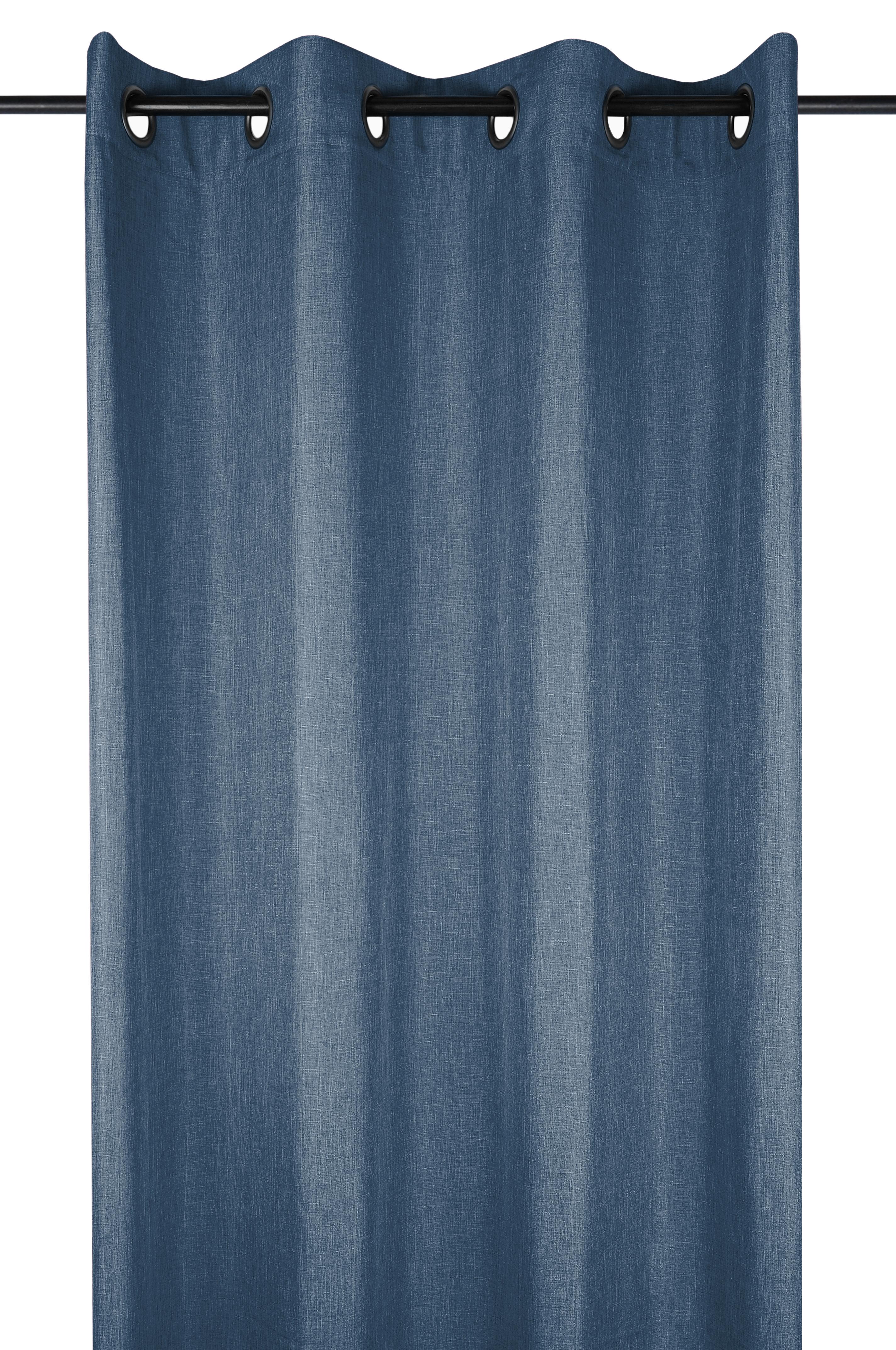 BEA RIDEAU OEILLETS 140X260CM NUIT
