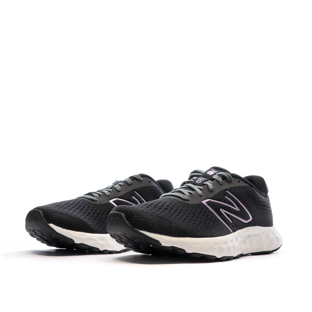 New Balance Chaussures running Noir/Violet Femme New Balance 520 W520LB8