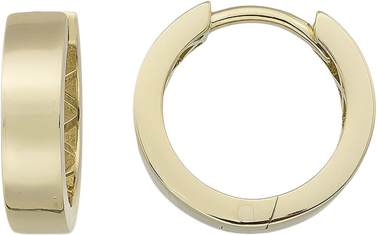 Gold Essentials by P Gold creoler 11mm - 8 kt. Guld