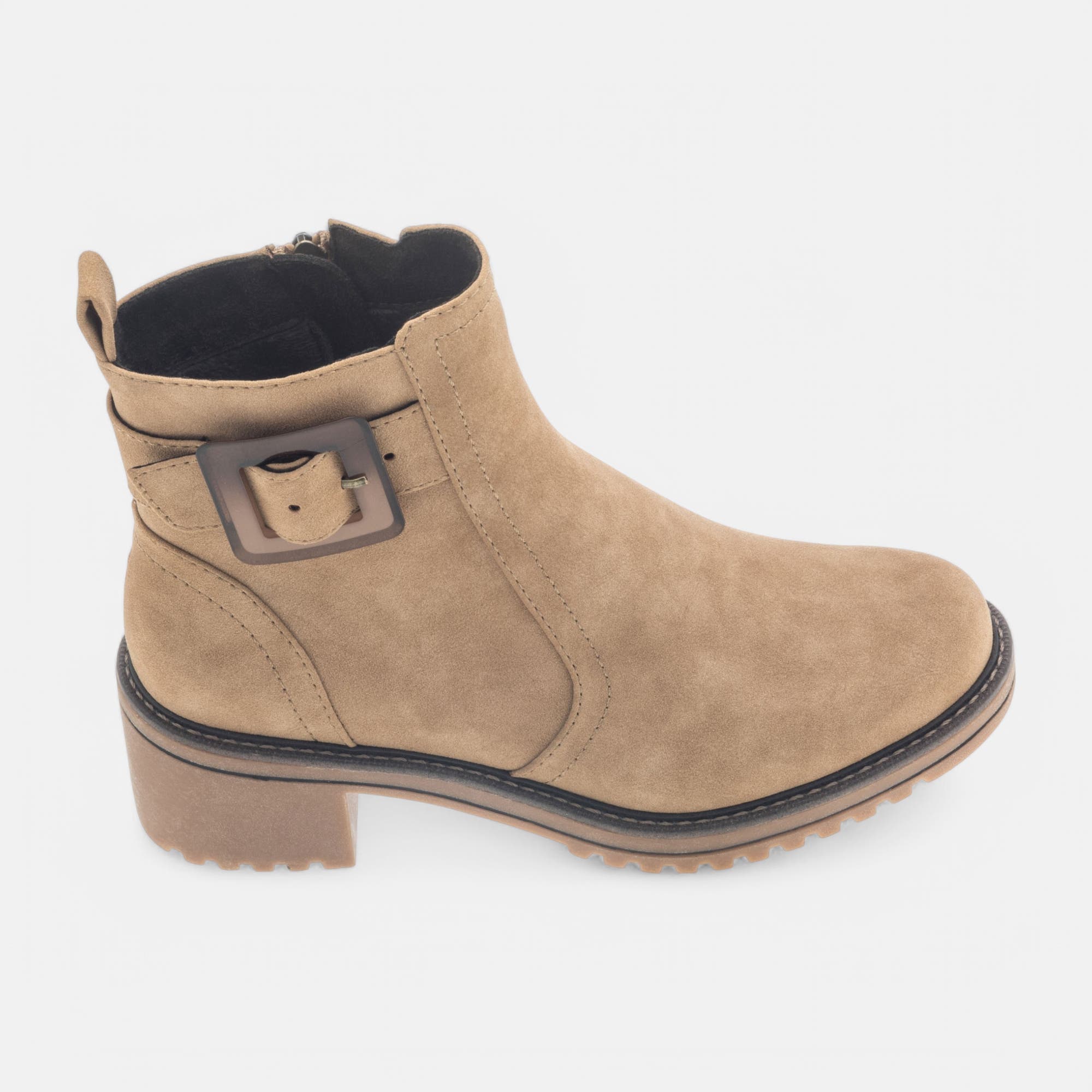Boots Femme beige